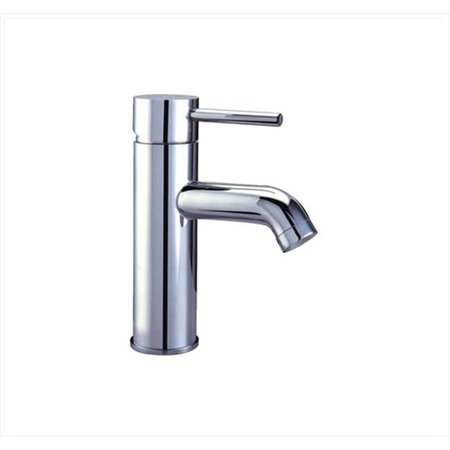 DAWN KITCHEN & BATH PRODUCTS INC Dawn Kitchen AB37 1433C Single-Lever Chrome Bathroom Faucet With Pull Rod Drain AB37 1433C